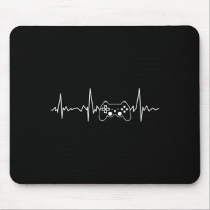 Heartbeat Funny Video Game Geschenke Jungs Männer  Mousepad