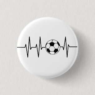 Heartbeat Fußball   Fußballball-Lüfter   Fußball Button