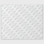 Heartbeat Geschenkpapier (Flach)