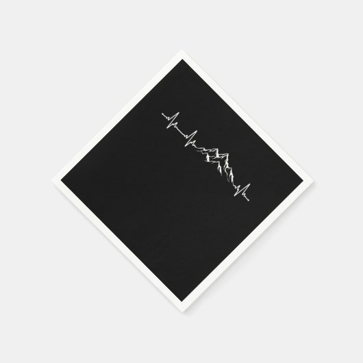 Heartbeat Heartbeat Serviette (Ecke)