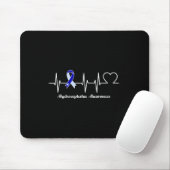 Heartbeat Hydrocephalus Warrior Mousepad (Mit Mouse)