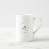 Heartbeat-Individuelle Name Porzellantasse (Rechts)