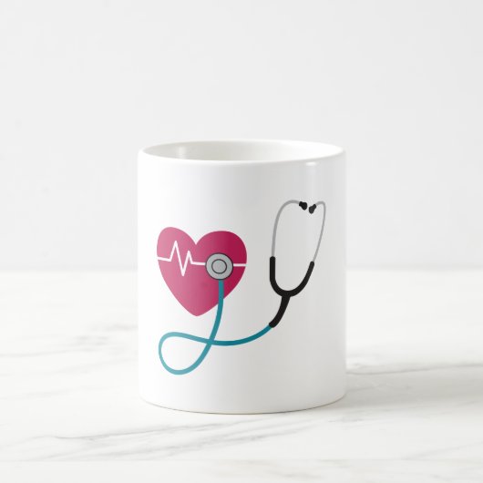 Heartbeat Kaffeetasse (Mittel)