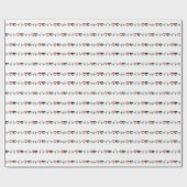 Heartbeat Libanon Palästina Unity Fahnen. Geschenkpapier (Flach)