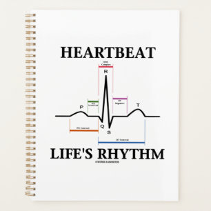 Heartbeat Life's Rhythm EKG EKG Electrocardiogramm Planer