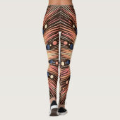 Heartbeat Mandala Leggings (Rückseite)