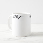Heartbeat Photographer Camera Photography Kaffeetasse (Vorderseite Links)
