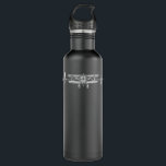 Heartbeat | Piloten | Luftfahrt | Flying Pl Edelstahlflasche<br><div class="desc">Heartbeat | Piloten | Luftfahrt | Flug-Flugzeug | Pilot</div>