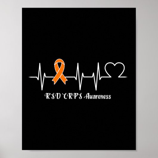 Heartbeat RSD CRPS Warrior Poster (Vorne)