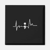 Heartbeat Semicolon Suicide Prevention Awareness G Magnet (Vorne)