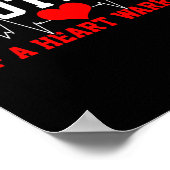 Heartbeat Shirt Gi Poster (Ecke)