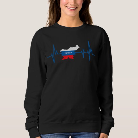 Heartbeat Slowenien Sweatshirt (Vorderseite)