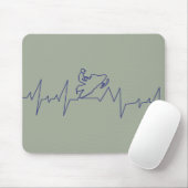 Heartbeat, Snowmobile Mousepad (Mit Mouse)