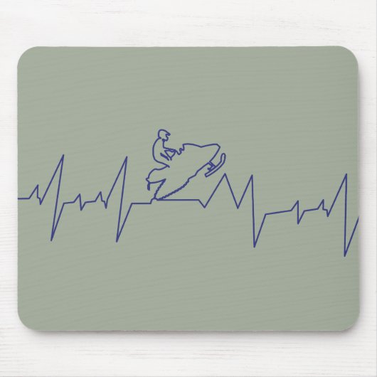 Heartbeat, Snowmobile Mousepad (Vorne)