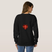 Heartbeat Soul Hoodie (Schwarz voll)