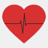 Heartbeat Stickers (Vorderseite)