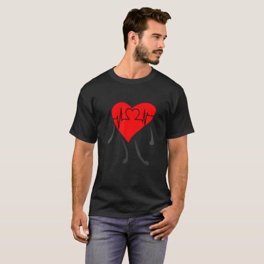 heartbeat T-Shirt (Vorne ganz)