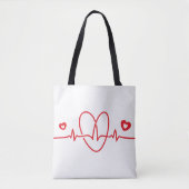Heartbeat Tasche (Vorderseite)