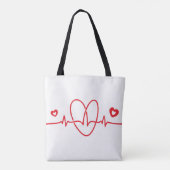 Heartbeat Tasche (Rückseite)
