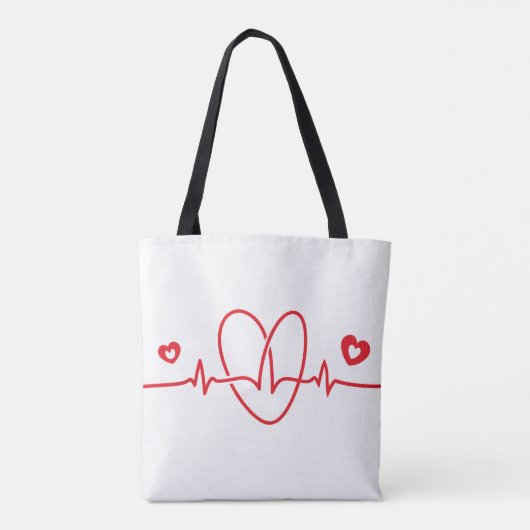 Heartbeat Tasche (Rückseite)