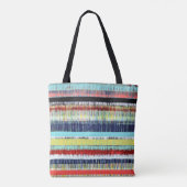 Heartbeat Tote Bag Tasche (Rückseite)