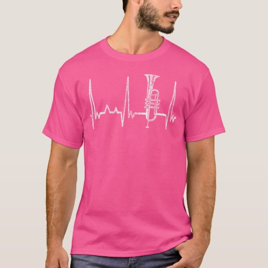 Heartbeat Trump T-Shirt (Vorderseite)