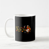 Heartbeat Turkey Funny Nurse Thanksgiving Fall Des Kaffeetasse (Links)