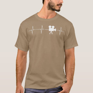 Heartbeat Video Camera Video Camera T  T-Shirt