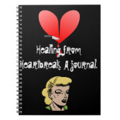 Heartbreak Healing Journal. Notizblock (Vorderseite)