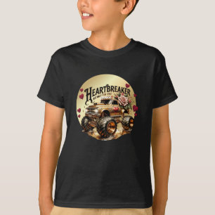 Heartbreaker Golden Monster Truck T-Shirt