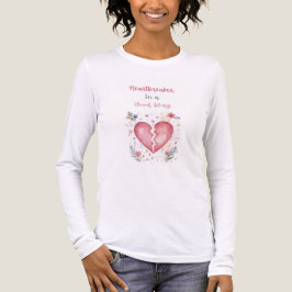 Heartbreaker in a Good Way — Long Sleeve T-Shirt Tri-Blend Shirt