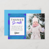 Heartbreaker Kids Foto Geburtstagsparty Danke (Vorne/Hinten)