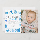 Heartbreaker Kids Foto Geburtstagsparty Danke (Vorderseite)