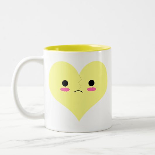 Heartbreaker Zweifarbige Tasse (Links)