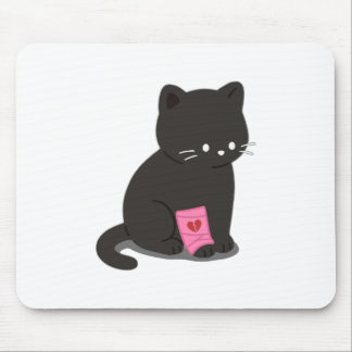 Heartbroken Cat Mousepad