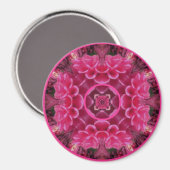 heartchakramandala8 magnet (Vorderseite/Rückseite)
