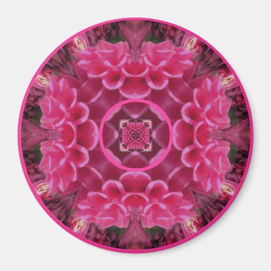 heartchakramandala8 magnet (Vorne)