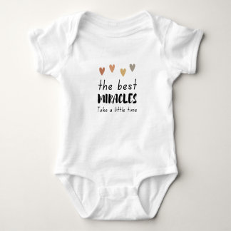 Heartfelt Baby Bodysuit: Bestes Wunder Design Baby Strampler