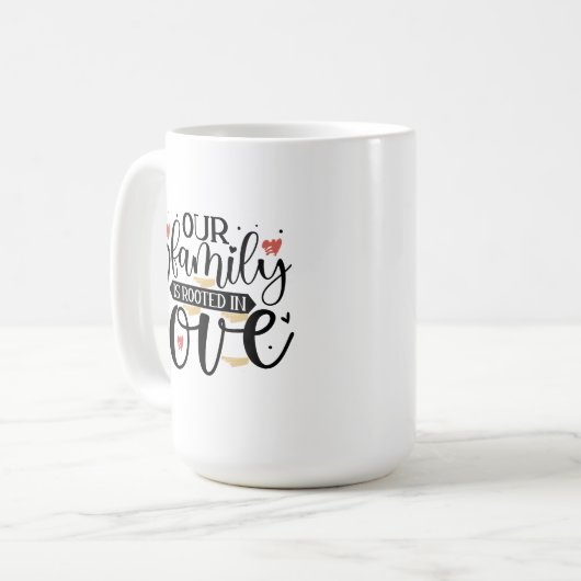 Heartfelt child quotes T - Shirt design for Parter Kaffeetasse (Vorderseite Links)