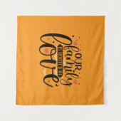 Heartfelt child quotes T - Shirt design for Parter Wandteppich (Vorderseite (Horizontal))