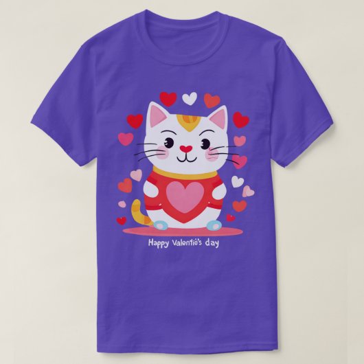 Heartfelt Ein Valentinstag Fantasy T-Shirt (Design vorne)