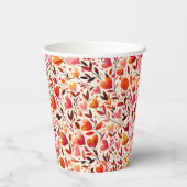 Heartfelt Elegance: Valentine's Day Paper Cup Pappbecher (Rückseite)