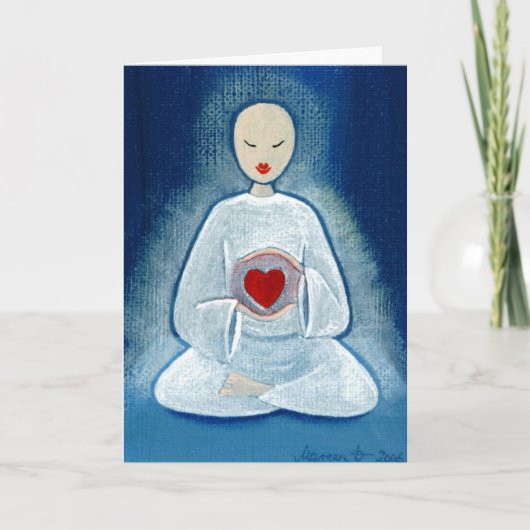 "Heartfelt Erleuchtung " Karte (Vorderseite)