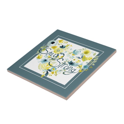 Heartfelt Floral I Fliese (Seite)