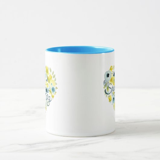 Heartfelt Floral I Tasse (Zentrum)