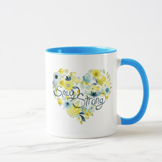 Heartfelt Floral I Tasse (Rechts)