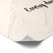 Heartfelt Gift für Ehefrau Poster (Ecke)