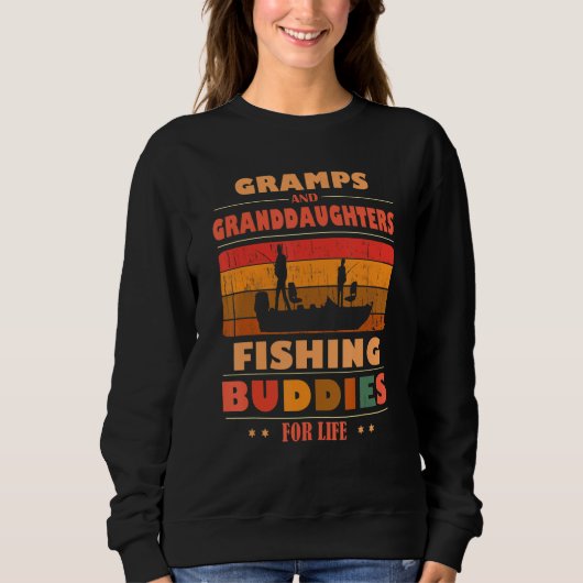 Heartfelt GRAMPS Granddaughters Buddies For Life F Sweatshirt (Vorderseite)