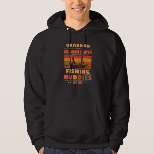 Heartfelt Grandad Granddaughter Buddies For Life F Hoodie (Vorderseite)