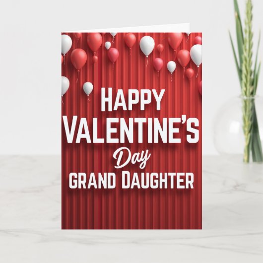 Heartfelt Granddaughter Card Karte (Vorderseite)
